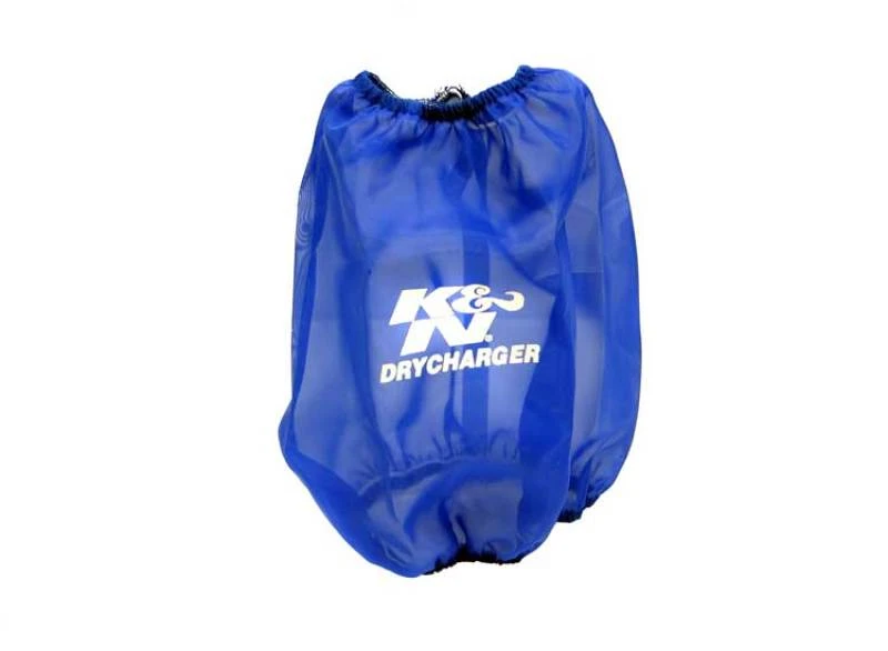 K&N Blauer Drycharger Runder Tapered Luftfilter Wrap 5.875in Top ID / 7.5in Base ID / 8.5in Höhe