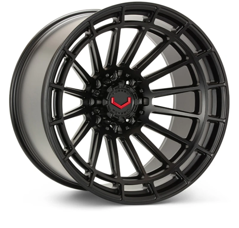 Vossen LCX-01 24x14 - 6x135 - ET44 - Mega Deep - 87.1 - Satin Black Wheel