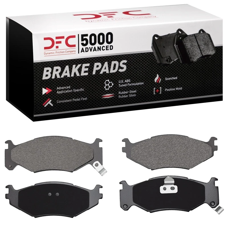 DFC 91-95 Chrysler Town & Country Front 5000 Advanced Semi Metallic Brake Pads