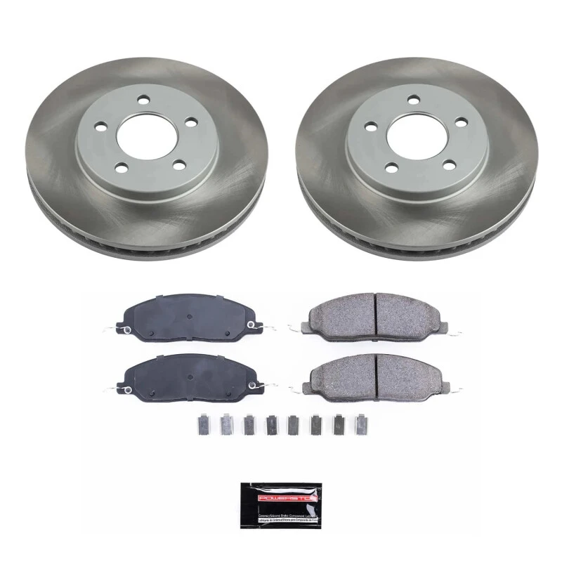 powerstop_SC1382-6795e5f658015 Power Stop 05-10 Ford Mustang Front Semi-Coated Rotor Kit