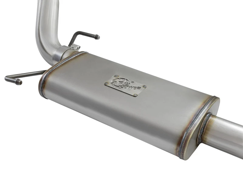 aFe MACH Force Xp 3in SS Cat-Back Single Side Exit Exhaust mit schwarzen Endstücken 07-14 Toyota FJ Cruiser