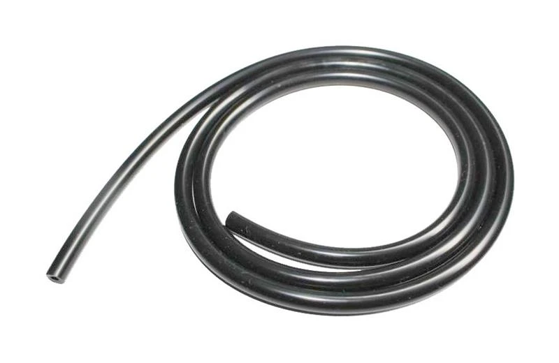 Torque Solution Silikon-Vakuumschlauch (Schwarz) 5mm (3/16in) ID Universal 2ft