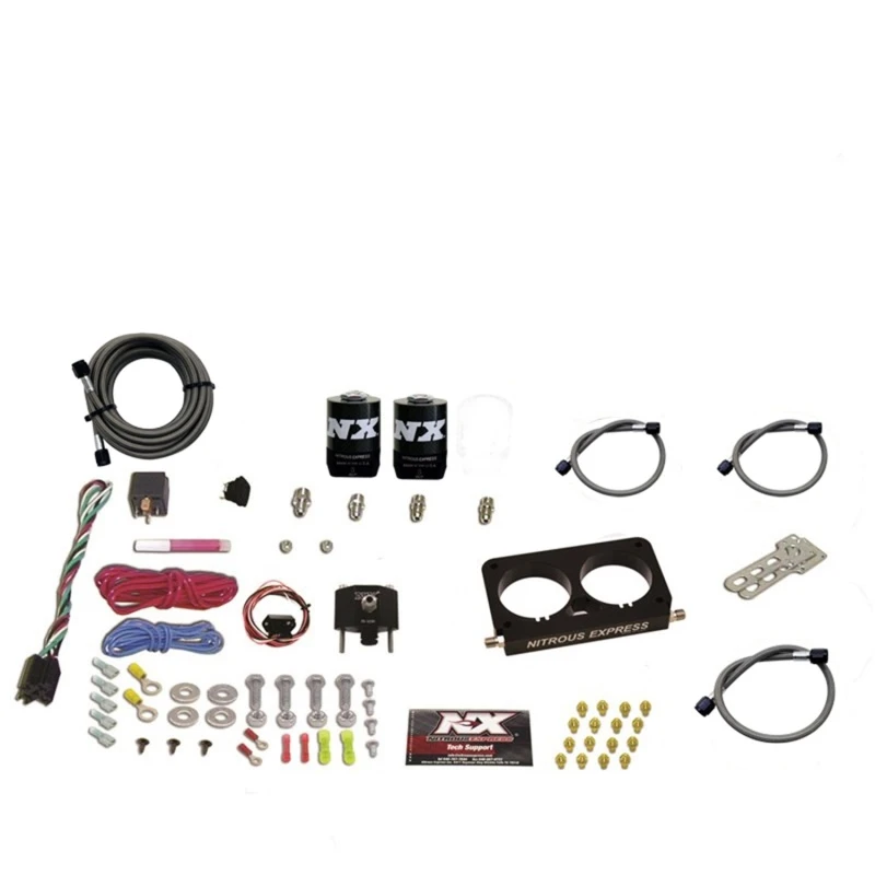 Nitrous Express 96-04 Ford Mustang Cobra/Mach 1 4-Ventil (Seriensauger) Nitrous-Kit (50-300PS) ohne Flasche