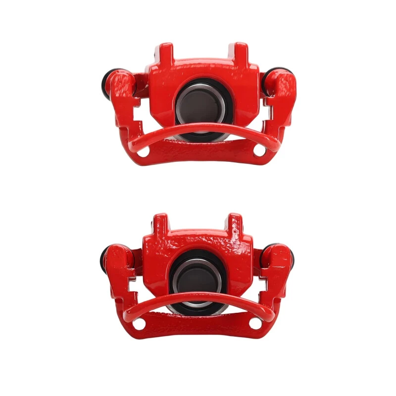 Power Stop 09-15 Toyota Venza Rear Red Caliper w/Bracket (Pair)