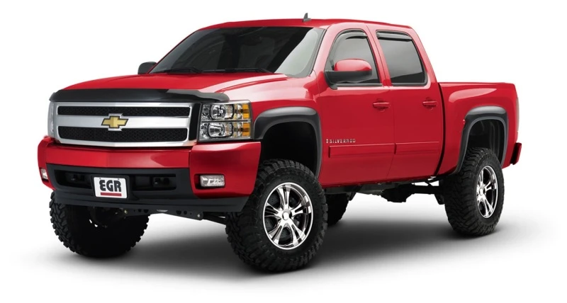 EGR 07-13 Chev Silverado 6-8ft Bett Rugged Look Kotflügel-Verbreiterungen - Satz (751504)