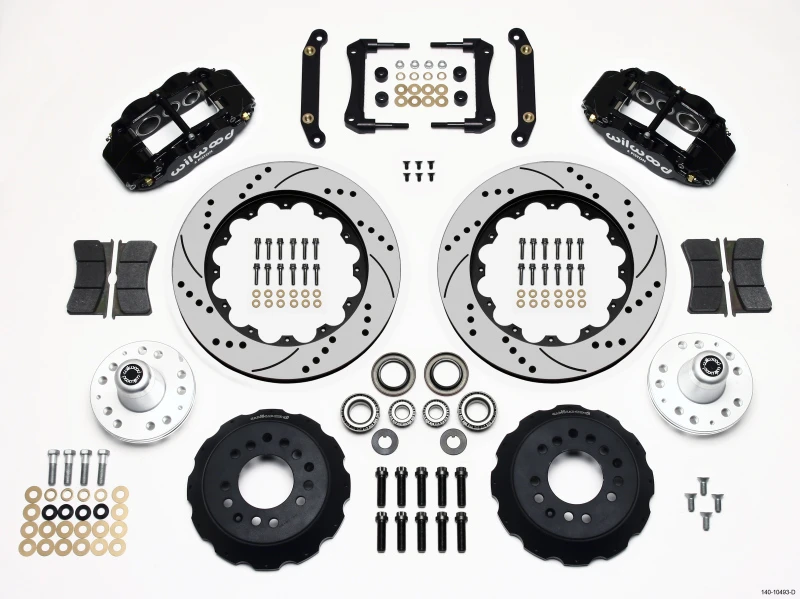 Wilwood Narrow Superlite 6R Vorderes Naben-Kit 14,00 Zoll gebohrt 79-81 Camaro