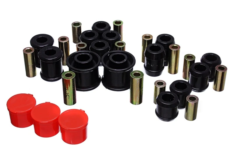 Energy Suspension 12-16 VW Passat / 07-16 VW EOS (1F) Hinterer Kontrollarm-Buschsatz - Schwarz