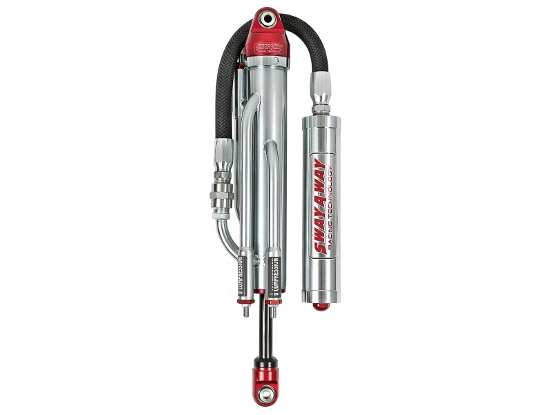 aFe Sway-A-Way 2,5-Bypass-Stoßdämpfer 3-Rohr mit Remote-Reservoir links 16-Zoll-Hub