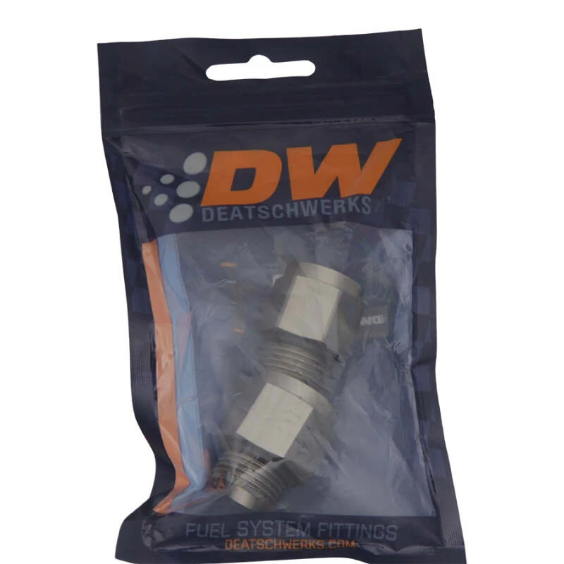 DeatschWerks DW350iL 8ORB-Masse-Weibliche Rohrleitungs-Kit, um Bosch 044 zu ersetzen (inkl. O-Ring)
