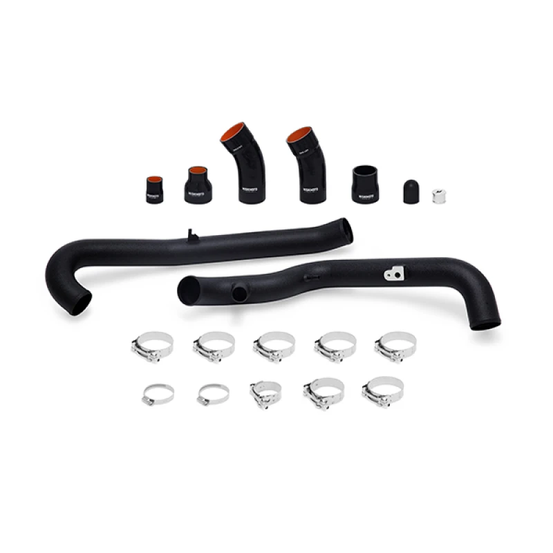 Mishimoto 2014+ Ford Fiesta ST Intercooler-Rohr-Kit - Wrinkle Black