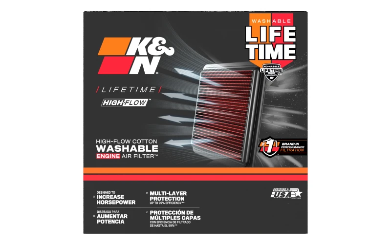 K&N 95-06 Kawasaki VN800 Vulcan Luftfilter