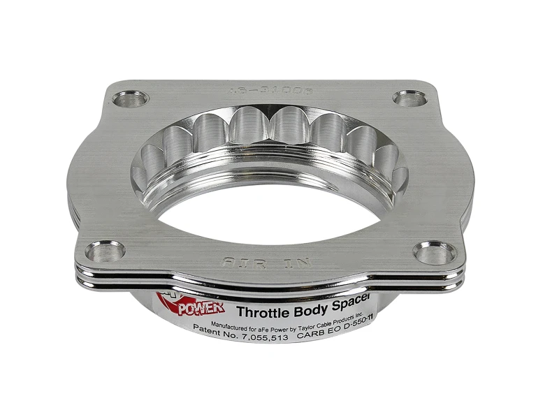 aFe Silver Bullet Throttle Body Spacers TBS BMW 5 Series (E60) 06-10 V8-4.8L