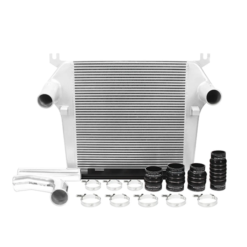 Mishimoto 10-12 Dodge 6.7L Cummins Intercooler Kit (Silber)