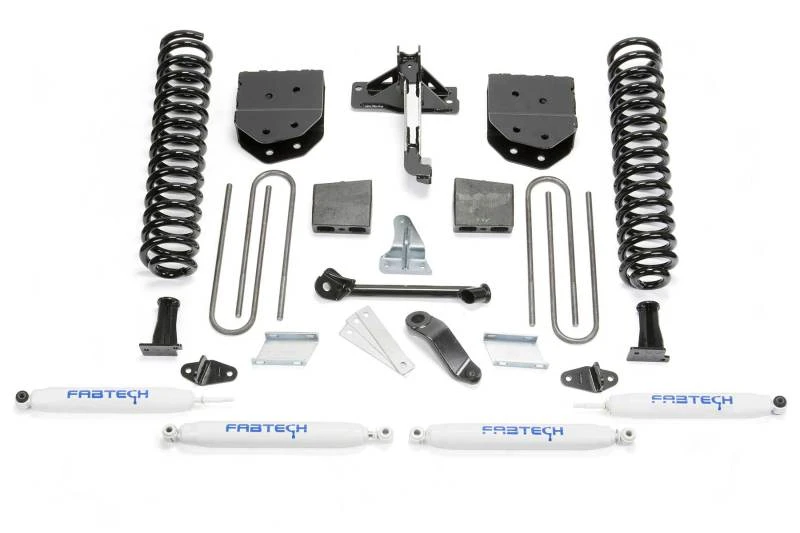 Fabtech 08-16 Ford F250/F350 4WD 4 Zoll Basic-System mit Perf.-Shocks