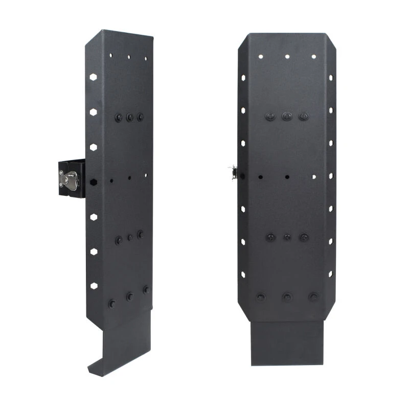 Go Rhino XRS/SRM 4-CORE Clamp Mount Kit for Hi-Lift Jack - Tex. Blk (No Drill)