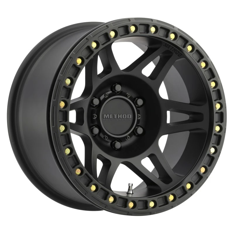 Method MR106 Beadlock 17x9 -44mm Offset 6x5.5 Matte Black