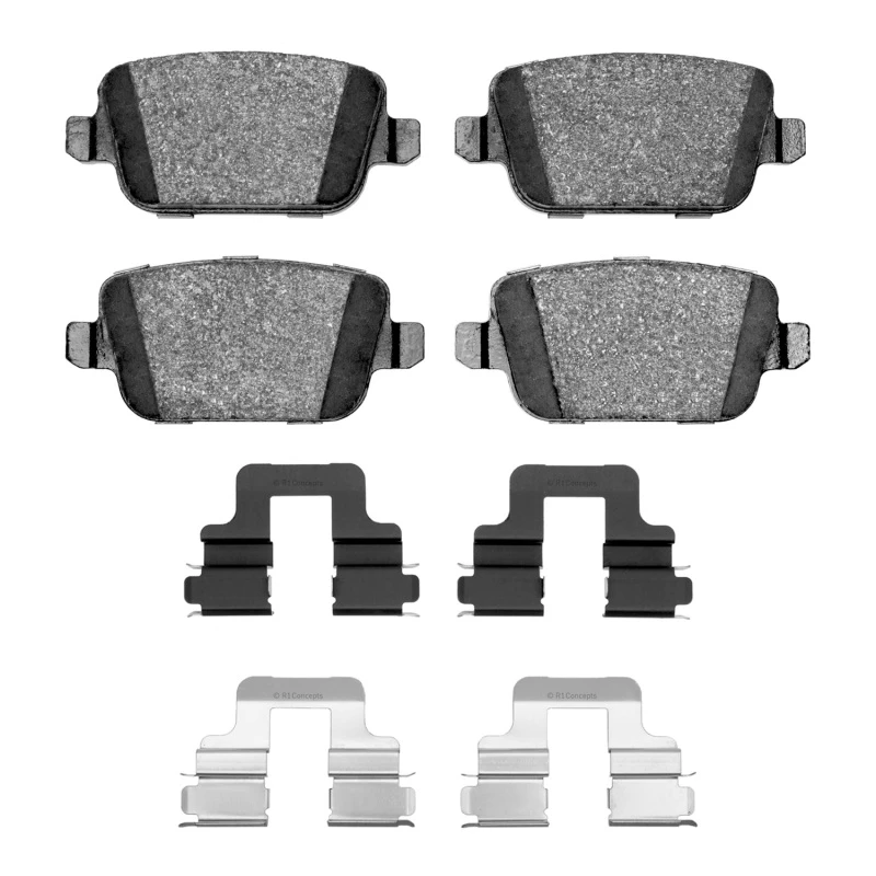 DFC 07-10 Volvo S80 Rear 4000 HybriDynamic Brake Pads and Hardware Kit