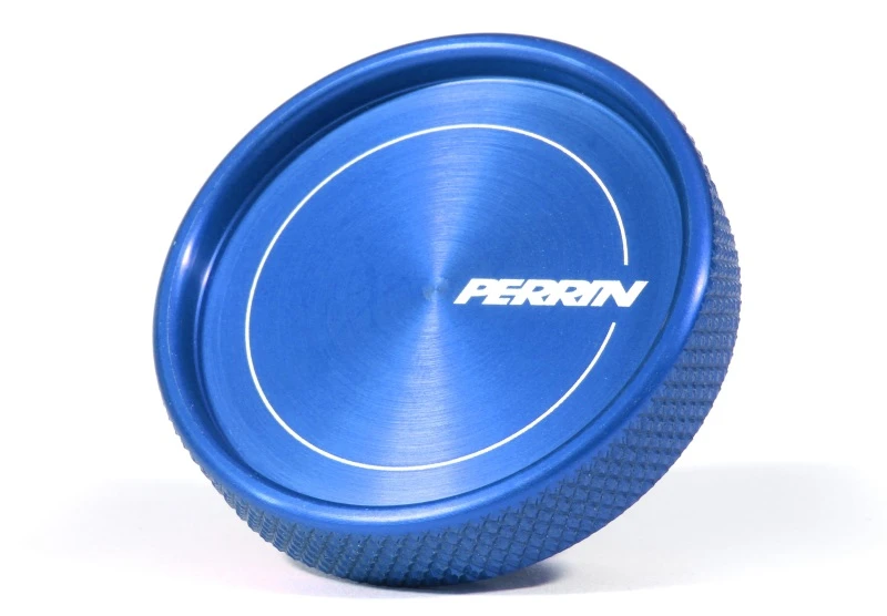 Perrin Oil Fill Cap for 02-21 Subaru WRX / 2022 BRZ & GR86 / 04-21 STI / 00-18 Forester XT - Blue