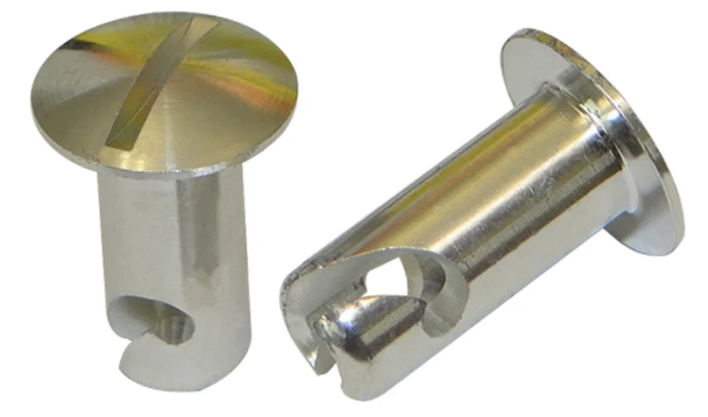 Moroso Quick Fastener - Oval Head - 5/16in x .550in - Aluminum