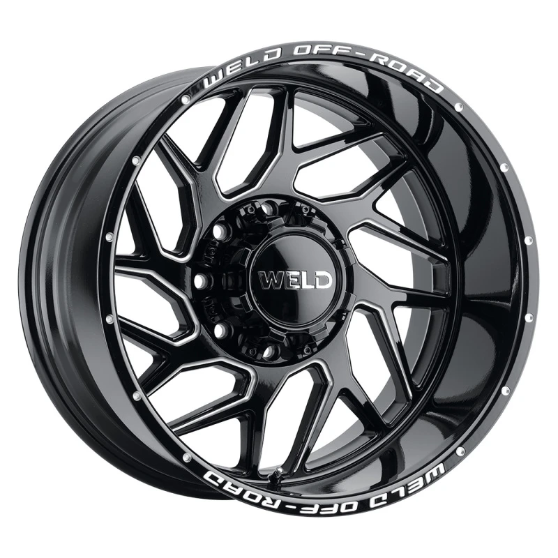 Weld Off-Road W117 20x10 Fulcrum 8x180 ET13 BS6,00 Gloss Schwarz MIL 124,3