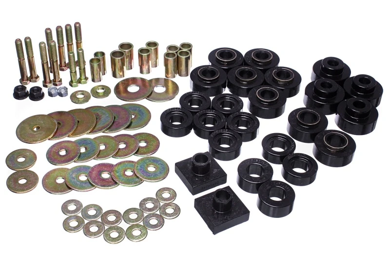 energy-suspension_3.4161G-67932c92c55d3 Energy Suspension 68-72 Oldsmobile Cutlass Schwarzes Body Mount Set