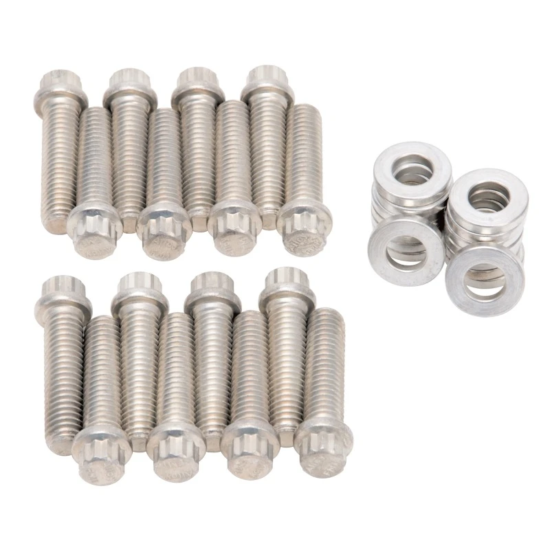 Edelbrock Plattierte Einlassschrauben-Kit für 2161