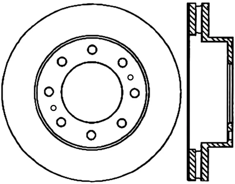 stoptech_126.66059CSR-6794dfea230fb StopTech 01-09 Chevrolet Silverado 2500HD 3500 Front Right Slotted & Drilled Cryo Rotor