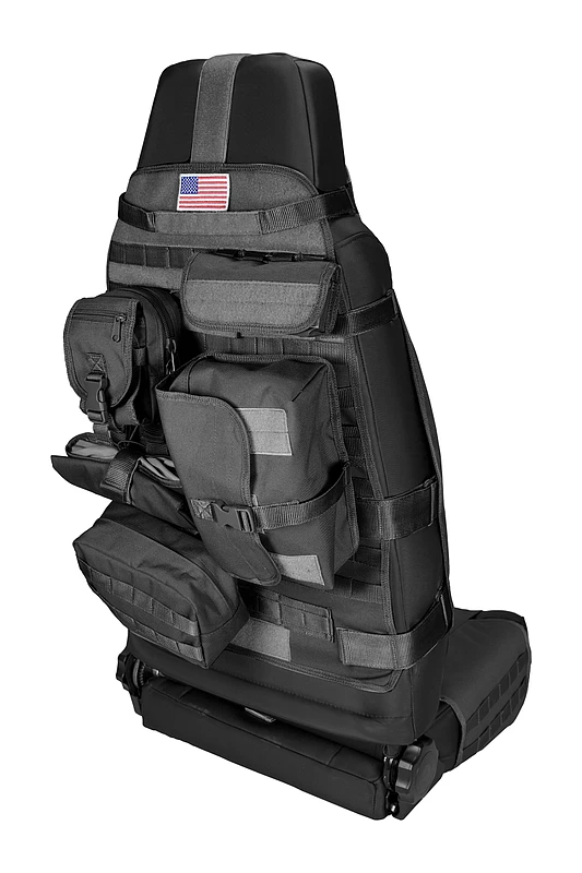 Rugged Ridge Front-Cargo-Sitzbezug Schwarz 76-20 CJ/Jeep Wrangler /JT