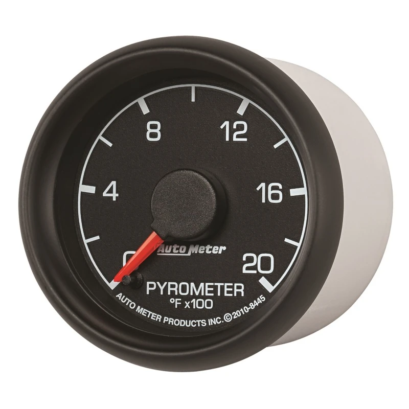 Autometer Factory Match Ford 52,4mm Vollübersicht Electronic 0-2000 Grad F EGT/Pyrometer-Messgerät