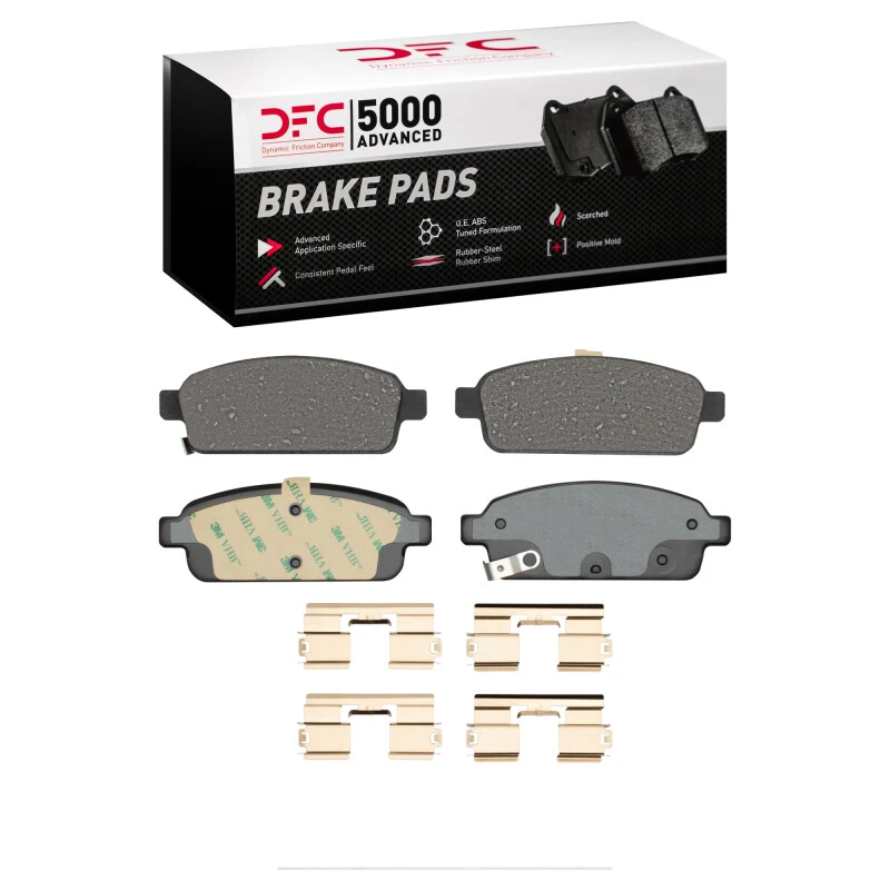 DFC 11-19 Buick Encore Rear 5000 Advanced Ceramic Brake Pads and Hardware Kit
