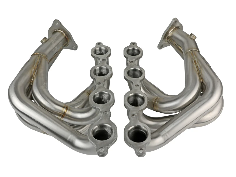 aFe Twisted 304SS Header 2020 Chevy Corvette (C8) 6.2L V8 - Bürstet
