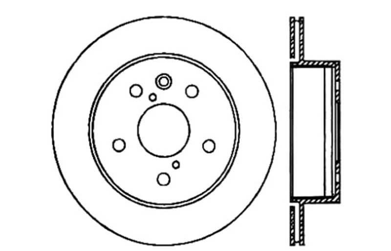 stoptech_128.44141L-6794e8e900255 StopTech 06-09 Lexus IS350 / 07-11 GS350 2WD Drilled Right Rear Rotor