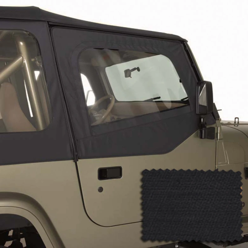 Rugged Ridge Türhäute Black Diamond 88-95 Jeep Wrangler YJ