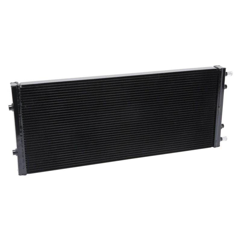 Edelbrock Wärmetauscher Dual Pass Einzelreihe 55 000 Btu/Hr 34In W X 14In H X 2 25In D Schwarz