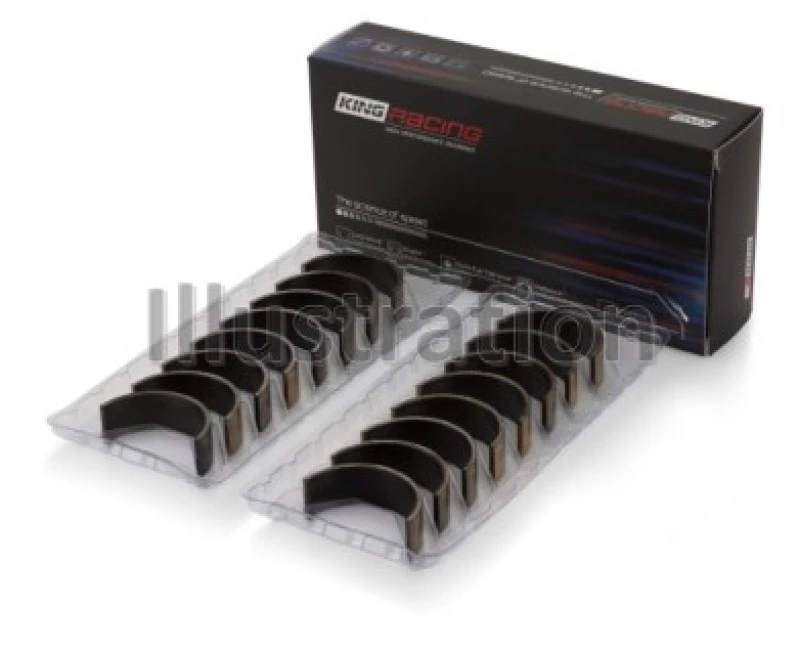 King Chevrolet Small Block 265ci/283ci/327ci (Größe STDX) Performance Pleuel-Lager - Set aus 8