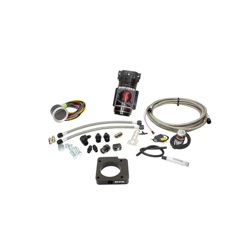 Snow Performance 05-14 STI Stg 2 Boost Cooler Wasser Inj. Kit (SS Braided Line/4AN Fittings) ohne Tank