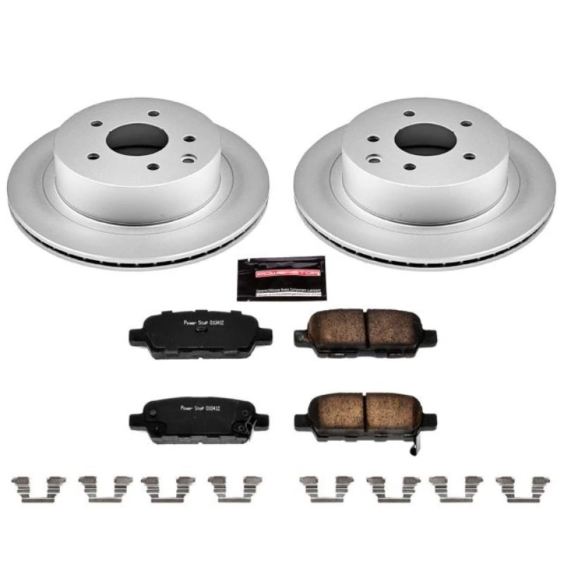 powerstop_CRK103-679456163f84d Power Stop 03-05 Infiniti G35 Rear Z17 Evolution Geomet Coated Brake Kit