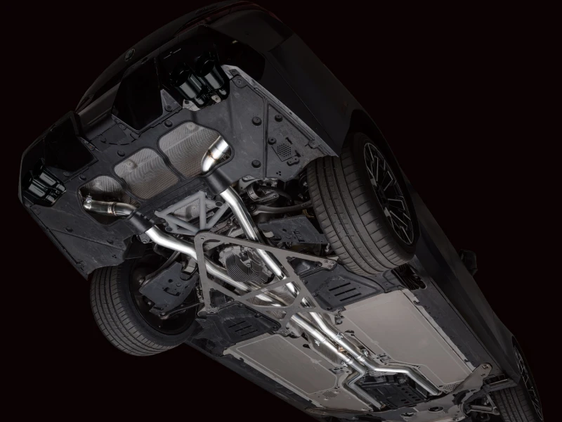 AWE Tuning BMW G90/G99 M5 Track Edition Cat-Back Exhaust - Diamond Black Tips