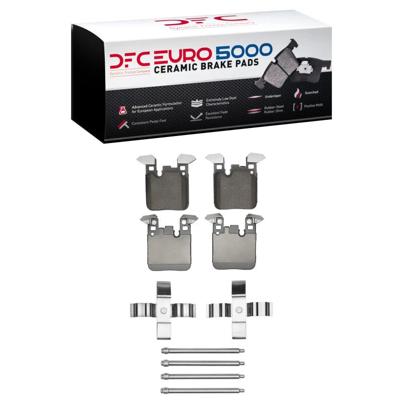 DFC 12-21 BMW 428i Rear Euro 5000 Ceramic Brake Pads and Hardware Kit