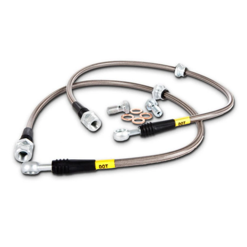 stoptech_950.44003-6794e7bd91c5e StopTech 09-11 Audi A6 Quattro / 07-11 S6 Front Stainless Steel Brake Line Kit