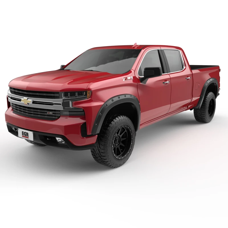 EGR 19-22 Chevrolet Silverado 1500 Baseline Bolt Style Kotflügel-Verbreiterungen (Satz von 4)