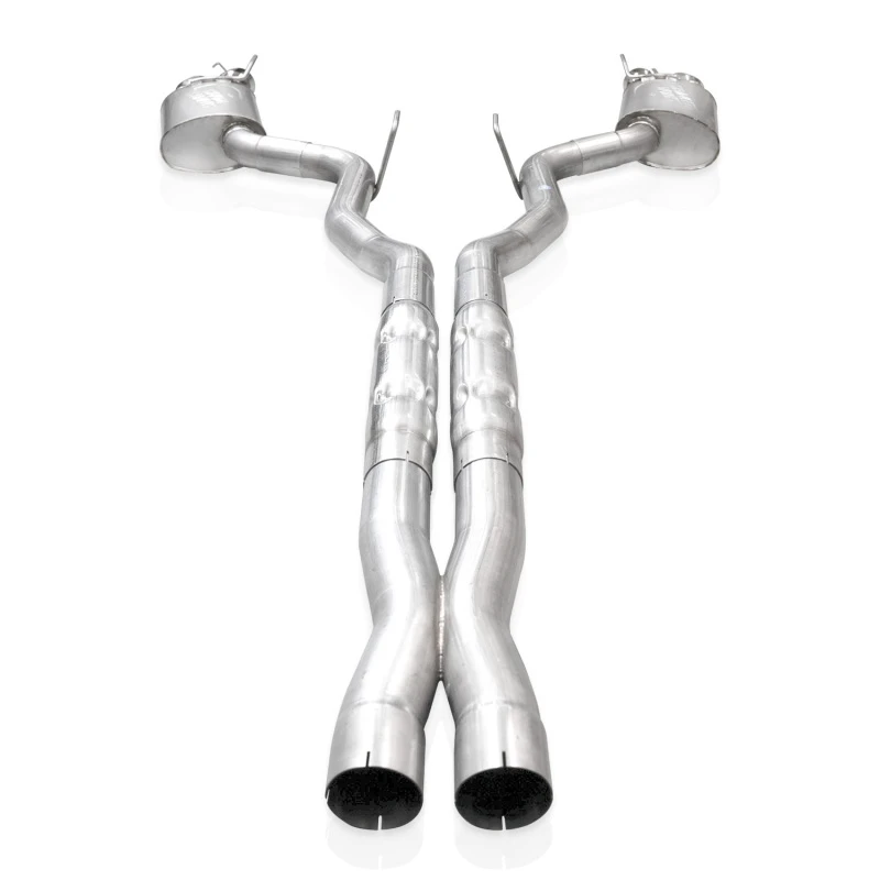 Stainless Works 2024 Mustang GT Catback Dual Tips Legend Sound H-Pipe Factory Connect Exhaust