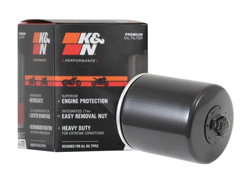 K&N Harley Davidson 3 Zoll OD x 4,063 Zoll H Ölfilter