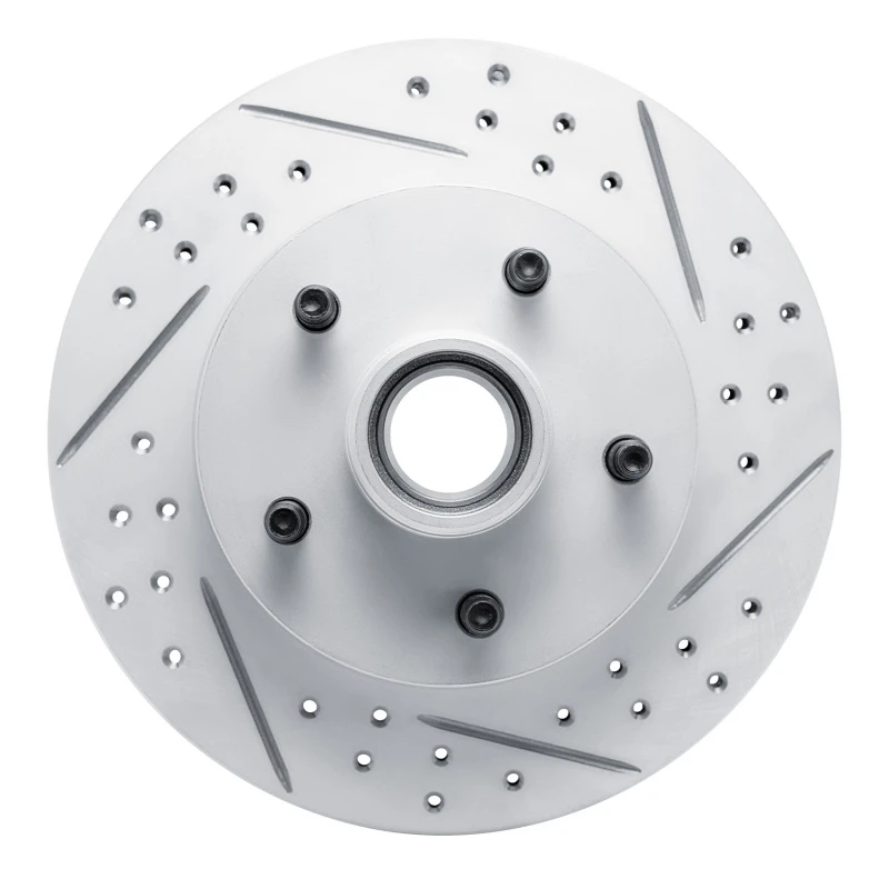 DFC 83-97 Ford Ranger (USA/Canada) Front Right Drilled & Slotted Geoperformance Rotor