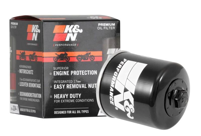 K&N Honda / Kawasaki / Arctic Cat / Suzuki / Triumph / Yamaha 2,594 Zoll OD x 2,813 Zoll H Ölfilter