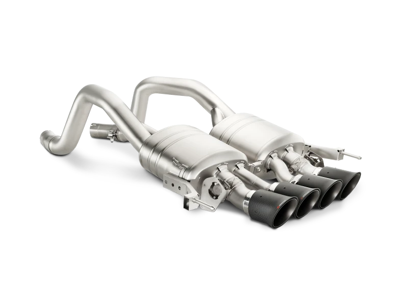 Akrapovic 14-17 Chevrolet Corvette Z06 (C7) Slip-On Line (Titanium) w/ Carbon Tips