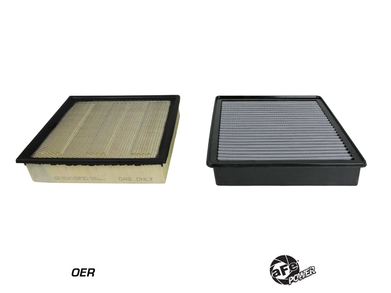 aFe MagnumFLOW Pro DRY S OE Replacement Filter 2020 Ford Trucks V8 6.7L (td)/7.3L