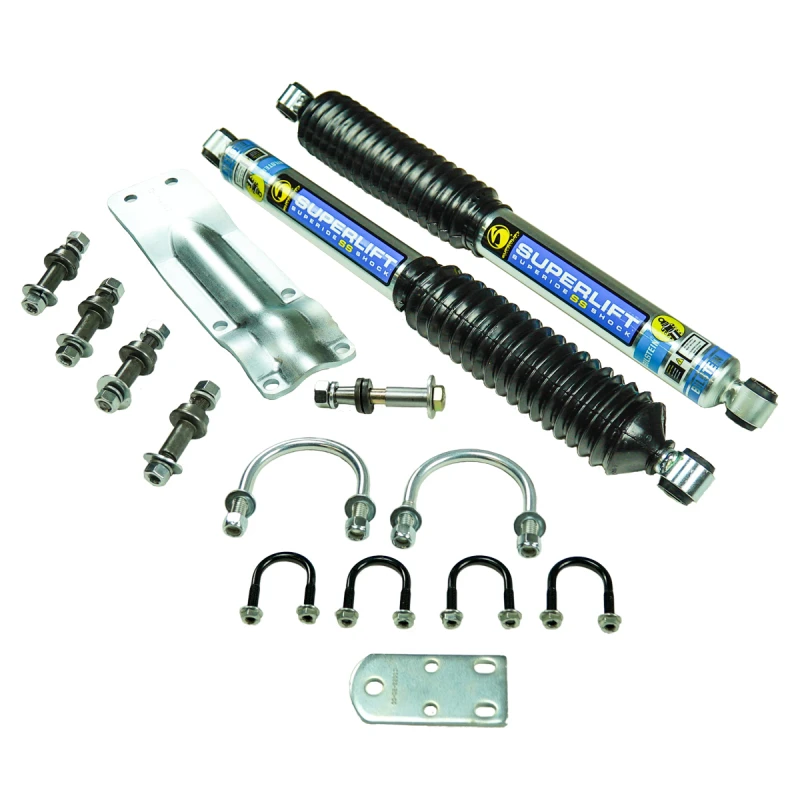 Superlift Dual Steering Stabilizer Kit for 1973-1991 GM 1/2 Ton 4WD Vehicles