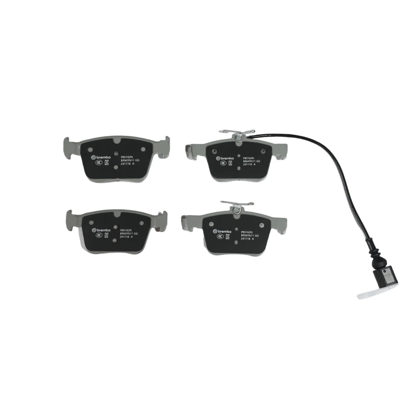 Brembo 18-20 Audi RS3/ Audi TT RS Quattro Hintere NAO Bremsbelag