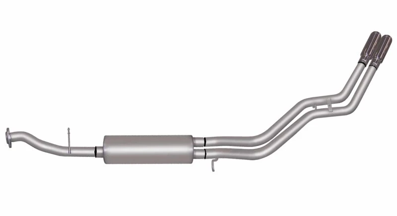 gibson_65700-67933afa981b0 Gibson 99-01 Chevrolet Silverado 1500 Basis 4,3L 2,5 Zoll Kat-Back Dual Sport Auspuff - Edelstahl